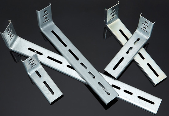 Angled Wall Brackets for Tray