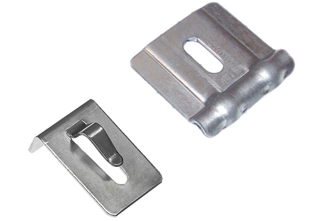 Basket adapter clips