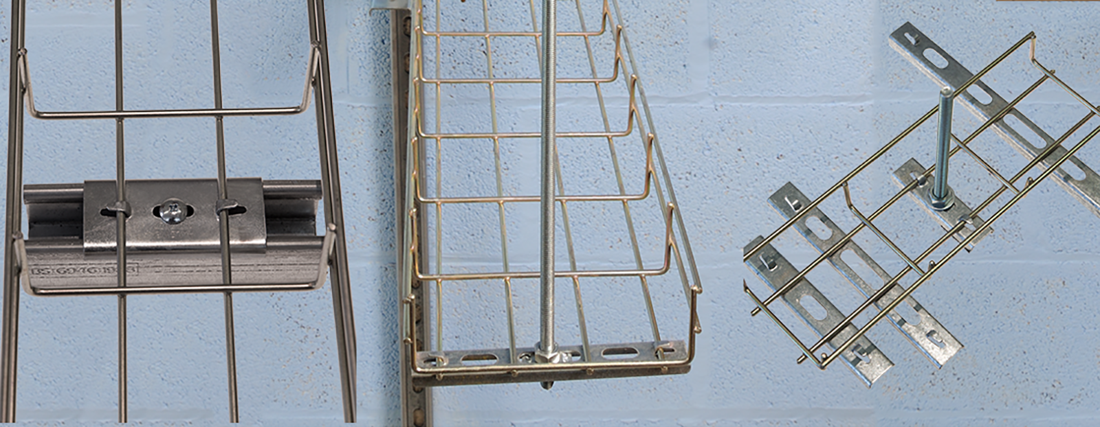  Cable basket centre suspension brackets applications