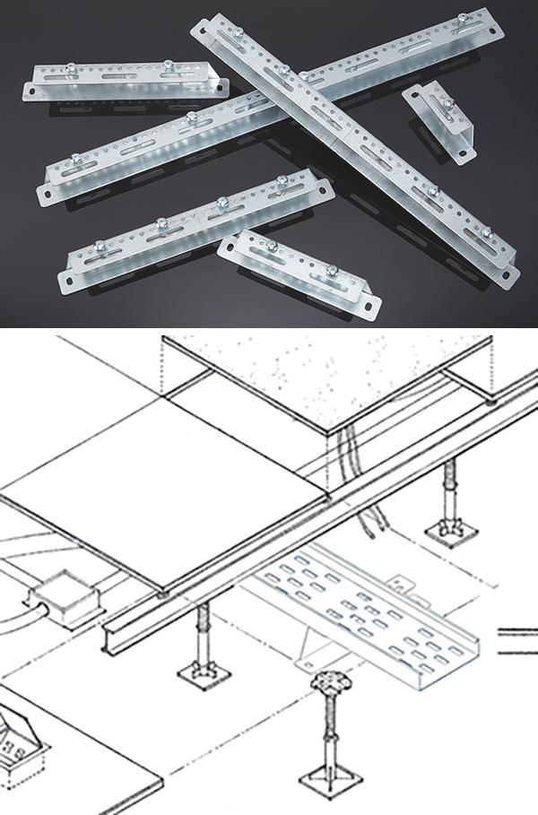 Cable tray brackets 42mm PFX